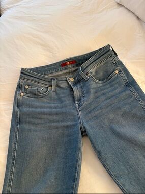 Women’s Mid Wash Blue Jeans - Original Bootcut
